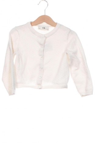 Kinder Strickjacke C&A, Größe 2-3y/ 98-104 cm, Farbe Weiß, Preis 11,99 €