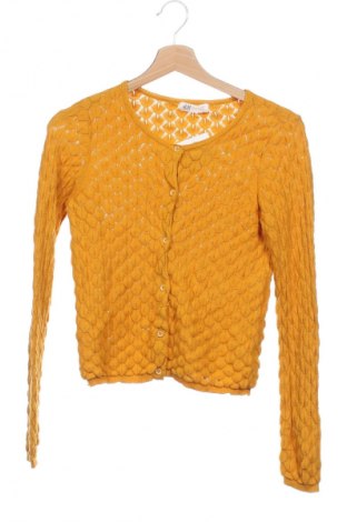 Kinder Strickjacke H&M, Größe 9-10y/ 140-146 cm, Farbe Gelb, Preis 11,99 €