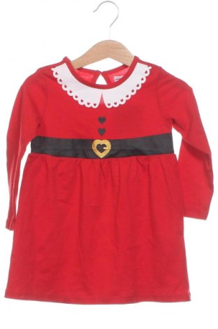 Kinderkleid Sinsay, Größe 12-18m/ 80-86 cm, Farbe Rot, Preis € 3,99