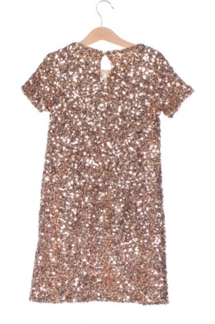 Kinderkleid Zara, Größe 7-8y/ 128-134 cm, Farbe Golden, Preis 13,99 €