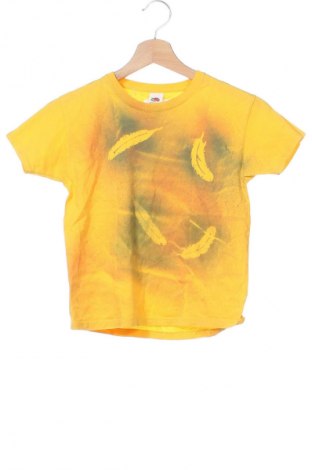 Detské tričko Fruit Of The Loom, Veľkosť 5-6y/ 116-122 cm, Farba Žltá, Cena  6,00 €