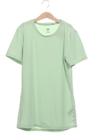 Детска тениска H&M, Размер 14-15y/ 168-170 см, Цвят Зелен, Цена 8,99 лв.