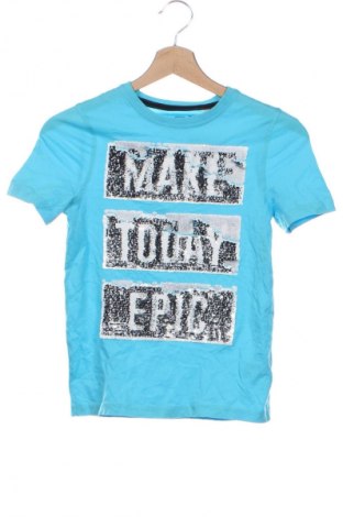 Dziecięcy T-shirt Here+There, Rozmiar 8-9y/ 134-140 cm, Kolor Niebieski, Cena 15,99 zł