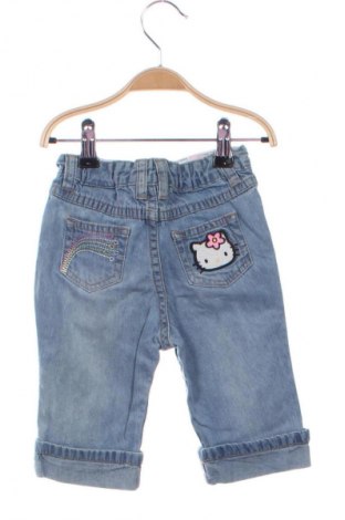 Blugi pentru copii Hello Kitty, Mărime 3-6m/ 62-68 cm, Culoare Albastru, Preț 51,99 Lei