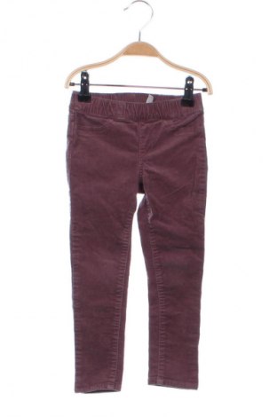 Pantaloni pentru copii H&M, Mărime 2-3y/ 98-104 cm, Culoare Mov deschis, Preț 37,99 Lei