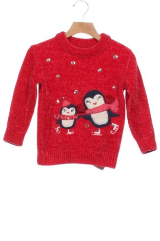 Kinderpullover C&A, Größe 4-5y/ 110-116 cm, Farbe Rot, Preis 11,99 €
