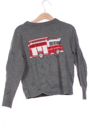 Детски пуловер H&M, Размер 6-7y/ 122-128 см, Цвят Сив, Цена 17,99 лв.