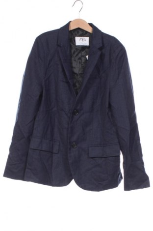 Sacou pentru copii Zara, Mărime 11-12y/ 152-158 cm, Culoare Albastru, Preț 65,99 Lei