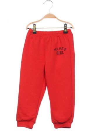 Dziecięce spodnie sportowe Unbranded, Rozmiar 2-3m/ 56-62 cm, Kolor Czerwony, Cena 16,99 zł