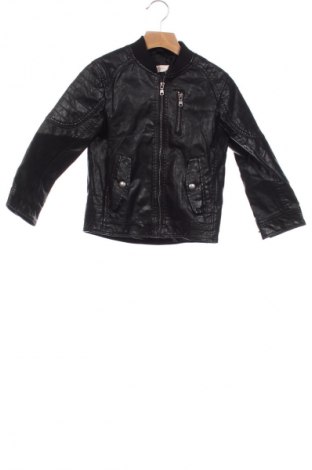 Детско яке H&M, Размер 5-6y/ 116-122 см, Цвят Черен, Цена 32,99 лв.