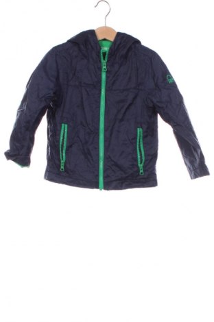 Детско яке United Colors Of Benetton, Размер 18-24m/ 86-98 см, Цвят Син, Цена 38,99 лв.