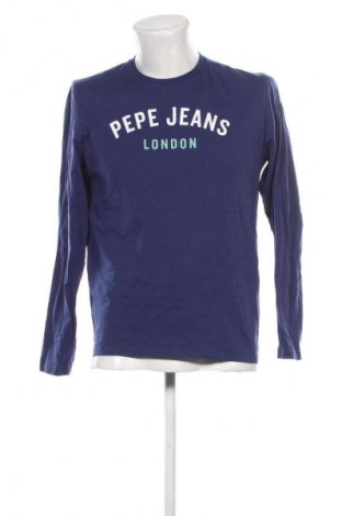 Мъжка блуза Pepe Jeans, Размер M, Цвят Син, Цена 39,99 лв.