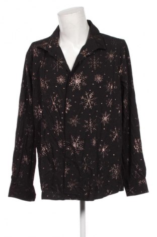 Herrenhemd Unbranded, Größe 3XL, Farbe Schwarz, Preis € 20,99