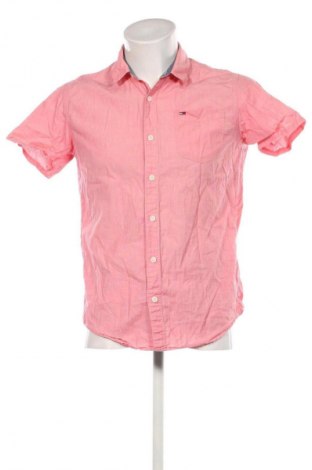 Pánská košile  Hilfiger Denim, Velikost M, Barva Červená, Cena  796,00 Kč