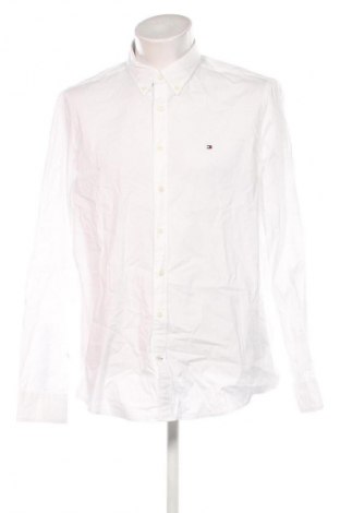 Męska koszula Tommy Jeans, Rozmiar XXL, Kolor Biały, Cena 203,99 zł