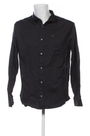 Férfi ing Tommy Jeans, Méret XXL, Szín Fekete, Ár 16 739 Ft