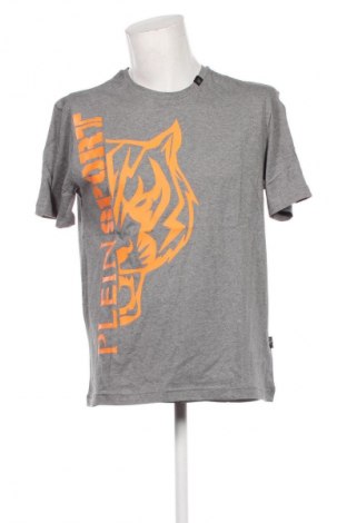 Ανδρικό t-shirt Plein Sport, Μέγεθος XL, Χρώμα Γκρί, Τιμή 25,99 €