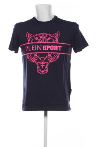 Męski T-shirt Plein Sport, Rozmiar L, Kolor Niebieski, Cena 374,99 zł