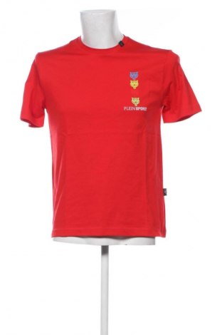 Ανδρικό t-shirt Plein Sport, Μέγεθος S, Χρώμα Κόκκινο, Τιμή 25,99 €