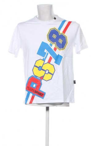 Ανδρικό t-shirt Plein Sport, Μέγεθος M, Χρώμα Λευκό, Τιμή 51,99 €
