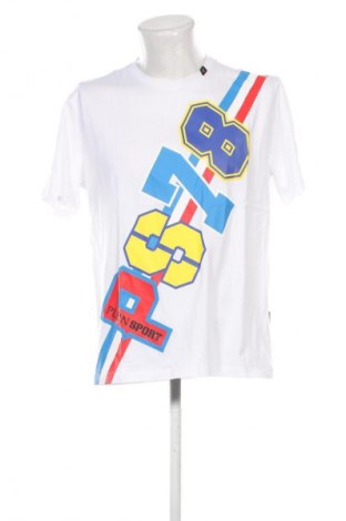 Tricou de bărbați Plein Sport, Mărime XL, Culoare Alb, Preț 53,99 Lei