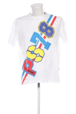 Мъжка тениска Plein Sport, Размер XL, Цвят Бял, Цена 41,99 лв.
