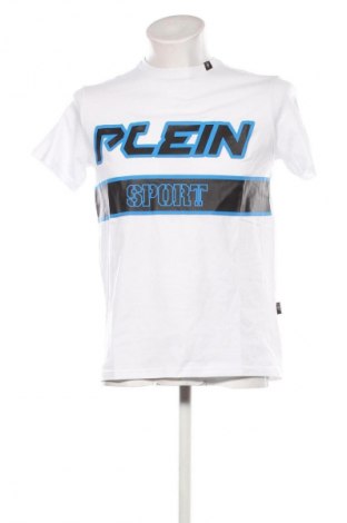 Męski T-shirt Plein Sport, Rozmiar M, Kolor Biały, Cena 131,99 zł