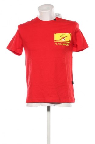 Ανδρικό t-shirt Plein Sport, Μέγεθος S, Χρώμα Κόκκινο, Τιμή 25,99 €