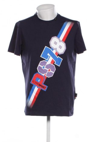 Tricou de bărbați Plein Sport, Mărime XL, Culoare Albastru, Preț 53,99 Lei