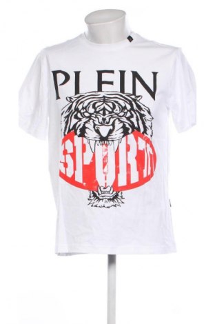 Мъжка тениска Plein Sport, Размер L, Цвят Бял, Цена 117,99 лв.