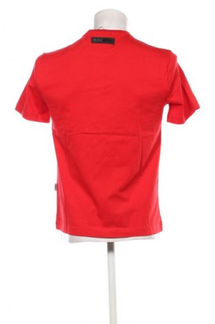 Męski T-shirt Plein Sport, Rozmiar S, Kolor Czerwony, Cena 146,99 zł