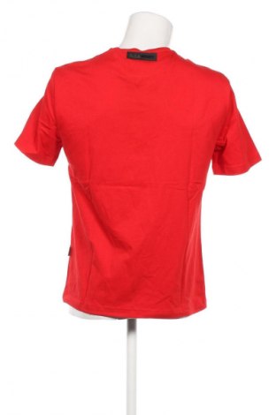 Ανδρικό t-shirt Plein Sport, Μέγεθος L, Χρώμα Κόκκινο, Τιμή 25,99 €