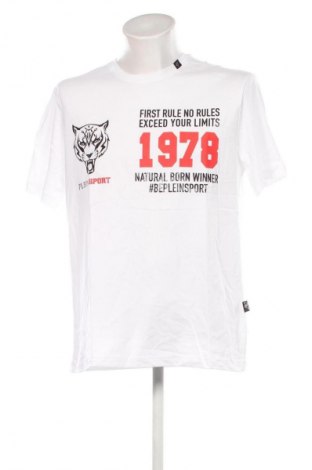 Ανδρικό t-shirt Plein Sport, Μέγεθος XL, Χρώμα Λευκό, Τιμή 34,99 €