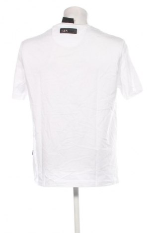 Ανδρικό t-shirt Plein Sport, Μέγεθος XL, Χρώμα Λευκό, Τιμή 34,99 €