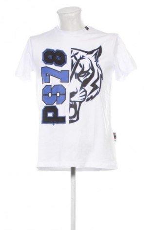 Ανδρικό t-shirt Plein Sport, Μέγεθος M, Χρώμα Λευκό, Τιμή 25,99 €