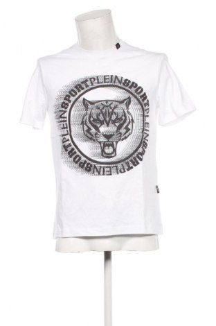 Męski T-shirt Plein Sport, Rozmiar S, Kolor Biały, Cena 374,99 zł