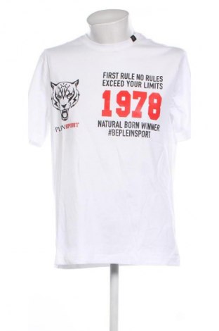Herren T-Shirt Plein Sport, Größe XL, Farbe Weiß, Preis € 28,99