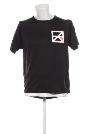 Ανδρικό t-shirt Sporty, Μέγεθος M, Χρώμα Μαύρο, Τιμή 9,99 €