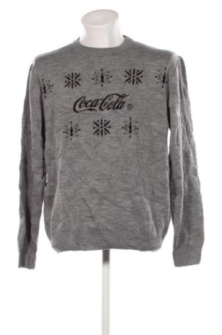 Herrenpullover Coca Cola, Größe XL, Farbe Grau, Preis € 11,99