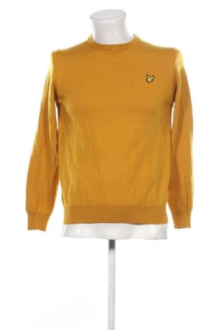 Męski sweter Lyle & Scott, Rozmiar M, Kolor Żółty, Cena 203,99 zł