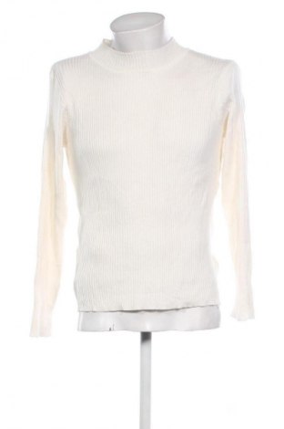 Herrenpullover Takko Fashion, Größe L, Farbe Weiß, Preis € 8,99