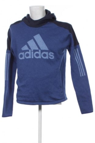 Herren Sweatshirt Adidas, Größe M, Farbe Blau, Preis € 34,99