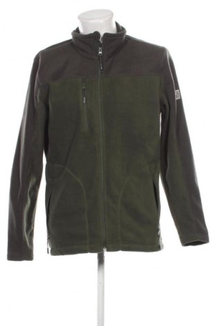 Herren Fleecejacke, Größe L, Farbe Grün, Preis 53,99 €