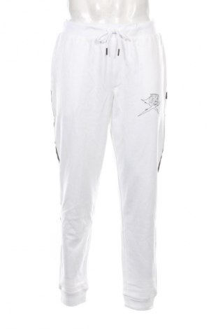 Pantaloni trening de bărbați Plein Sport, Mărime XXL, Culoare Alb, Preț 276,99 Lei