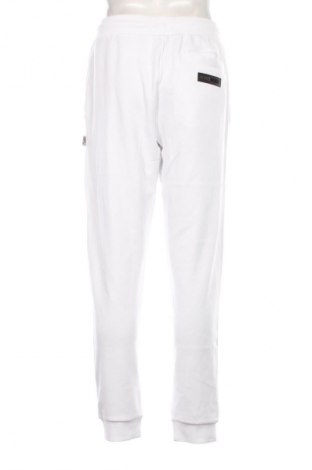 Pantaloni trening de bărbați Plein Sport, Mărime XL, Culoare Alb, Preț 118,99 Lei
