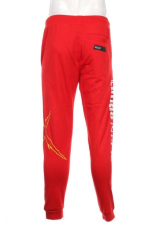 Pantaloni trening de bărbați Plein Sport, Mărime M, Culoare Roșu, Preț 292,99 Lei
