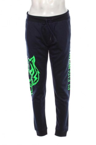 Pantaloni trening de bărbați Plein Sport, Mărime L, Culoare Albastru, Preț 217,99 Lei