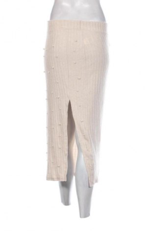 Fustă SHEIN, Mărime M, Culoare Bej, Preț 13,99 Lei