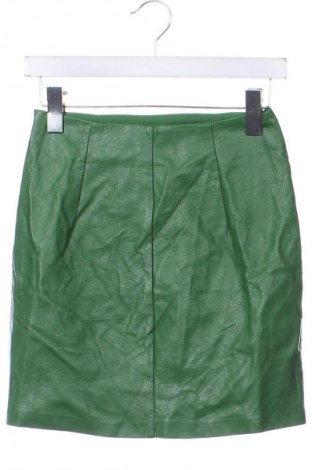 Fustă Stradivarius, Mărime XS, Culoare Verde, Preț 31,99 Lei