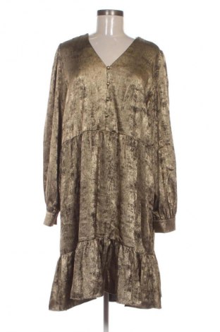 Kleid Selected Femme, Größe L, Farbe Golden, Preis 42,99 €